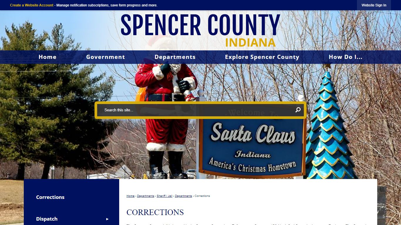 Corrections | Spencer County, IN